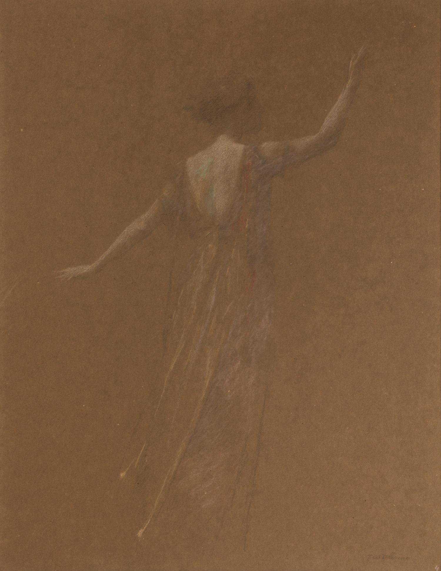 Back View of Standing Woman No. 4 , by 1910