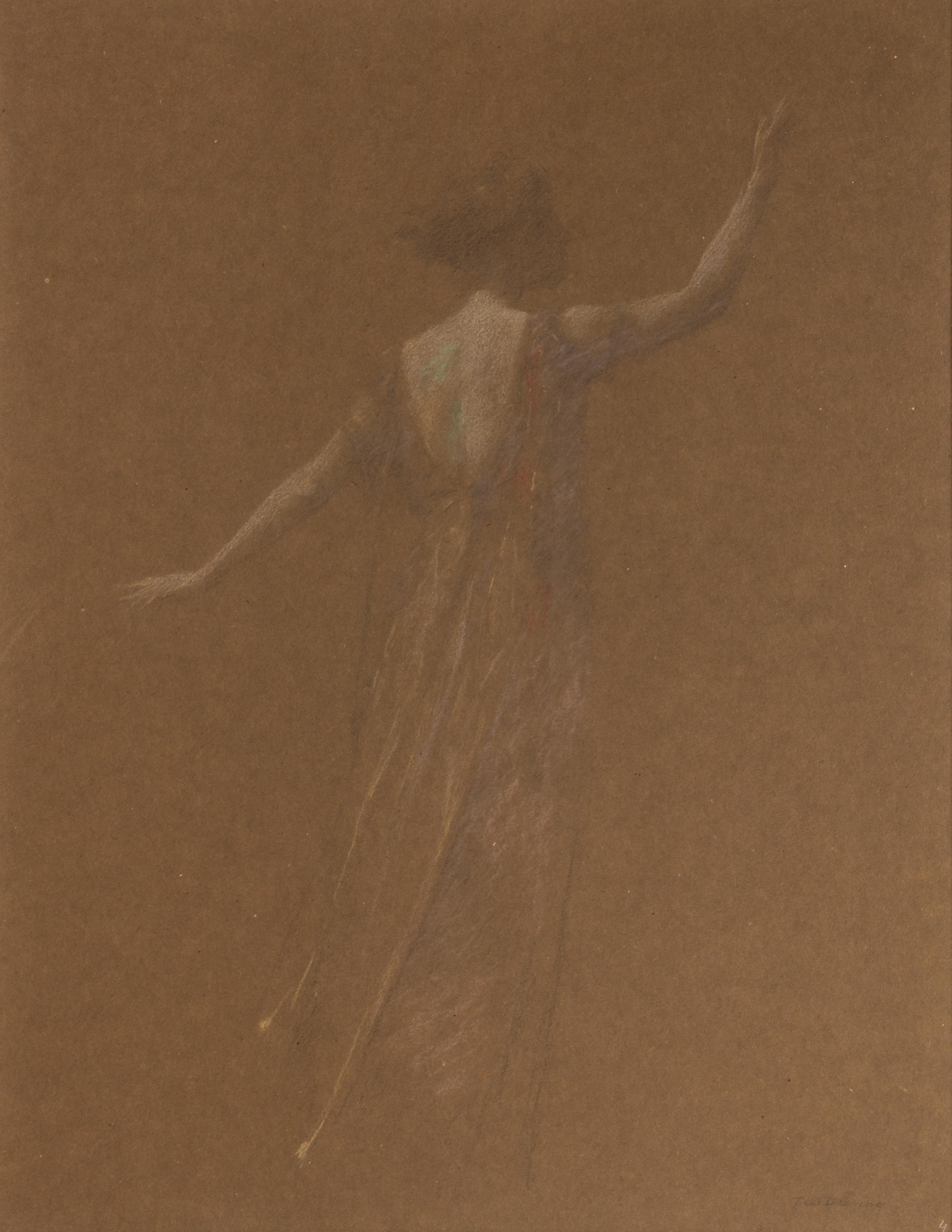 Back View of Standing Woman No. 4 , by 1910