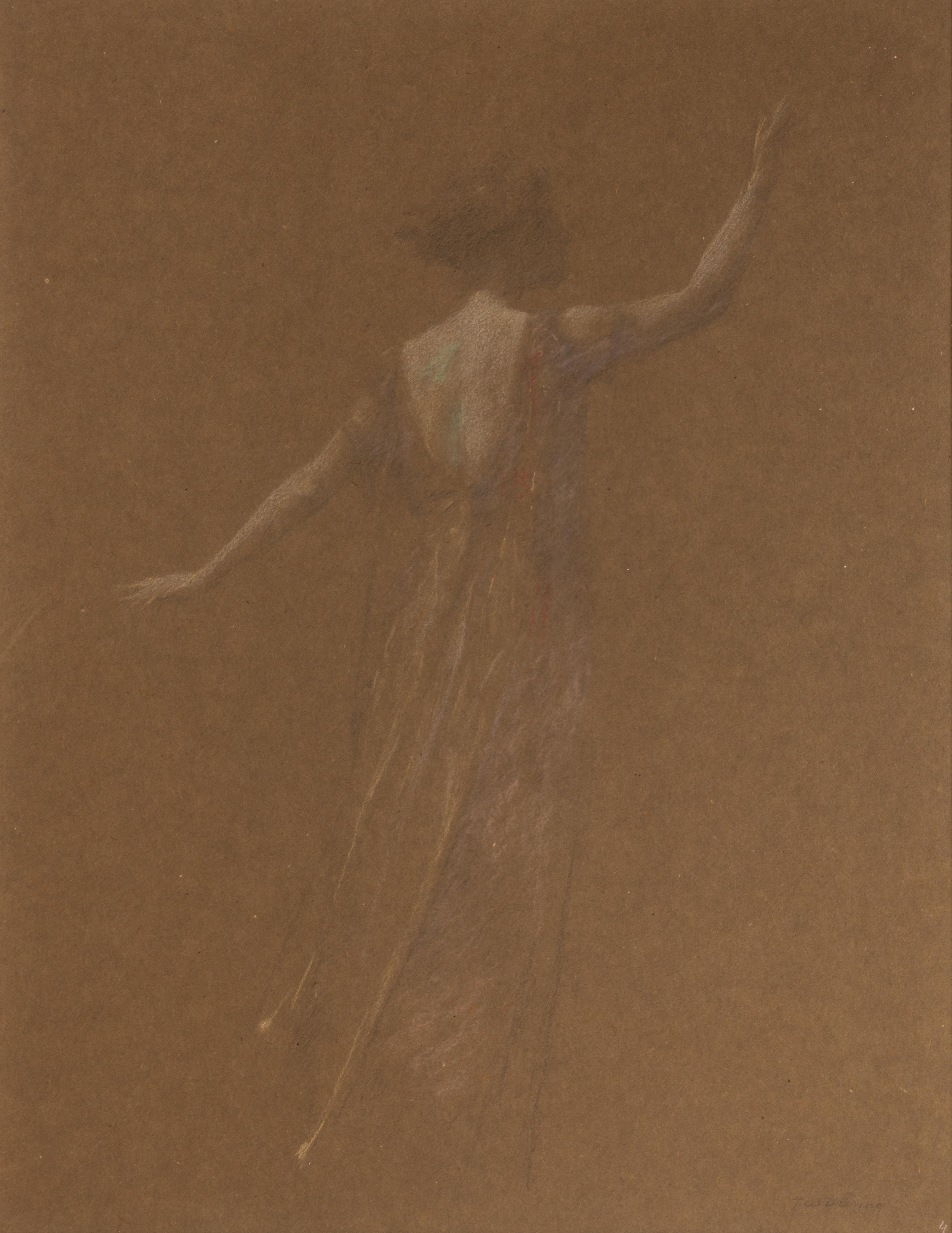 Back View of Standing Woman No. 4 , by 1910