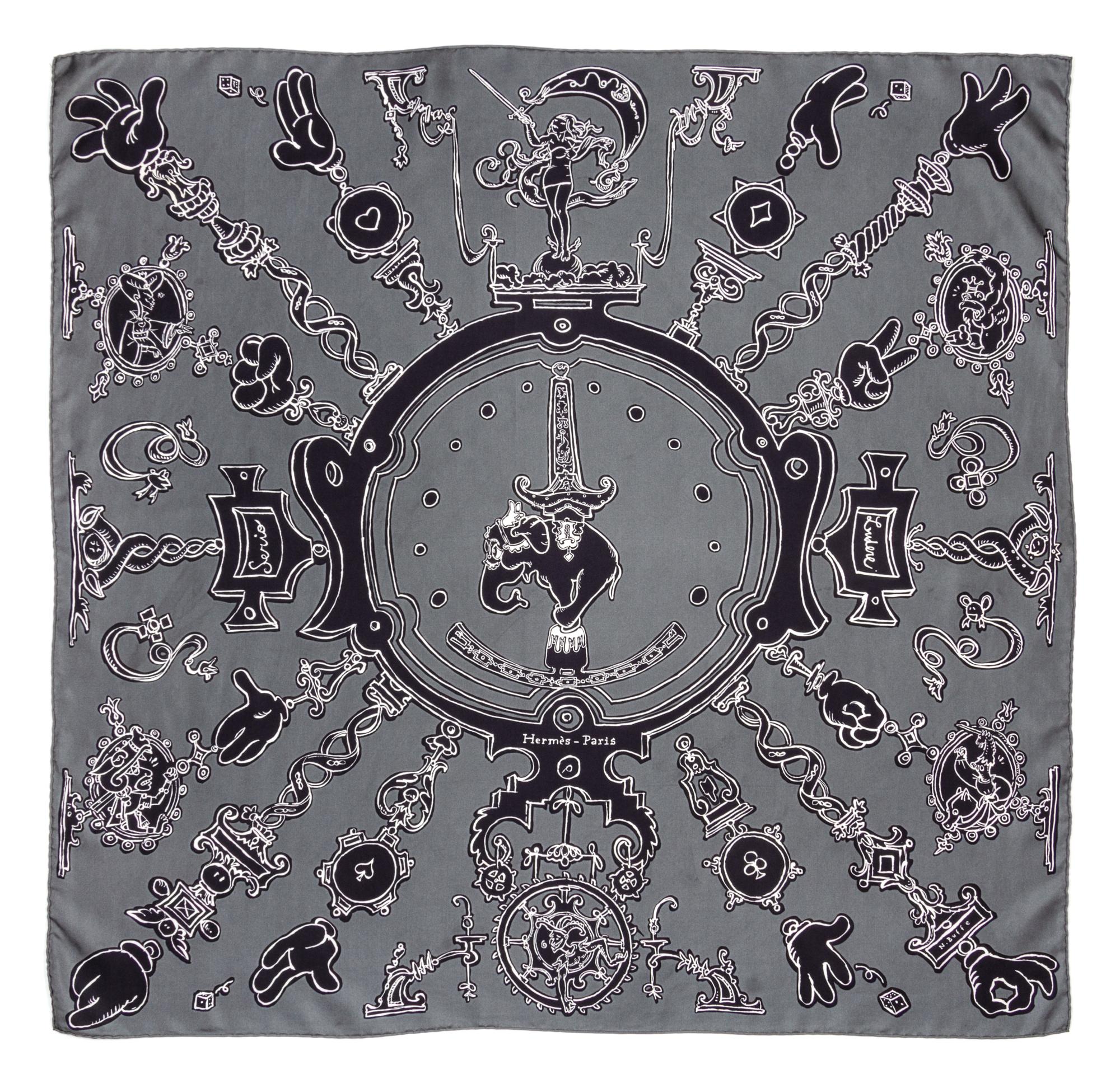 An Hermès 90cm Silk Scarf, 36" x 36".