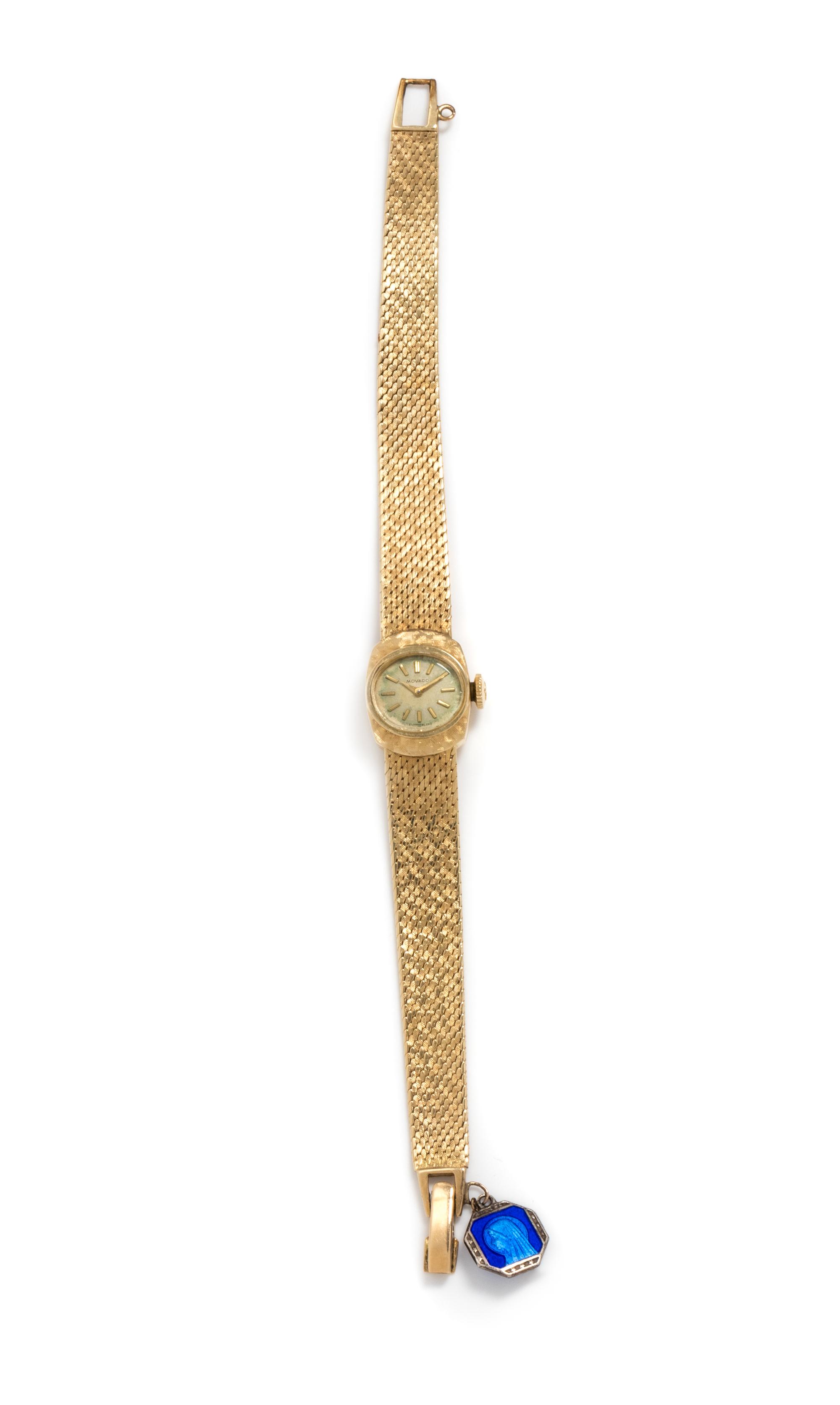MOVADO, 14K YELLOW GOLD WRISTWATCH