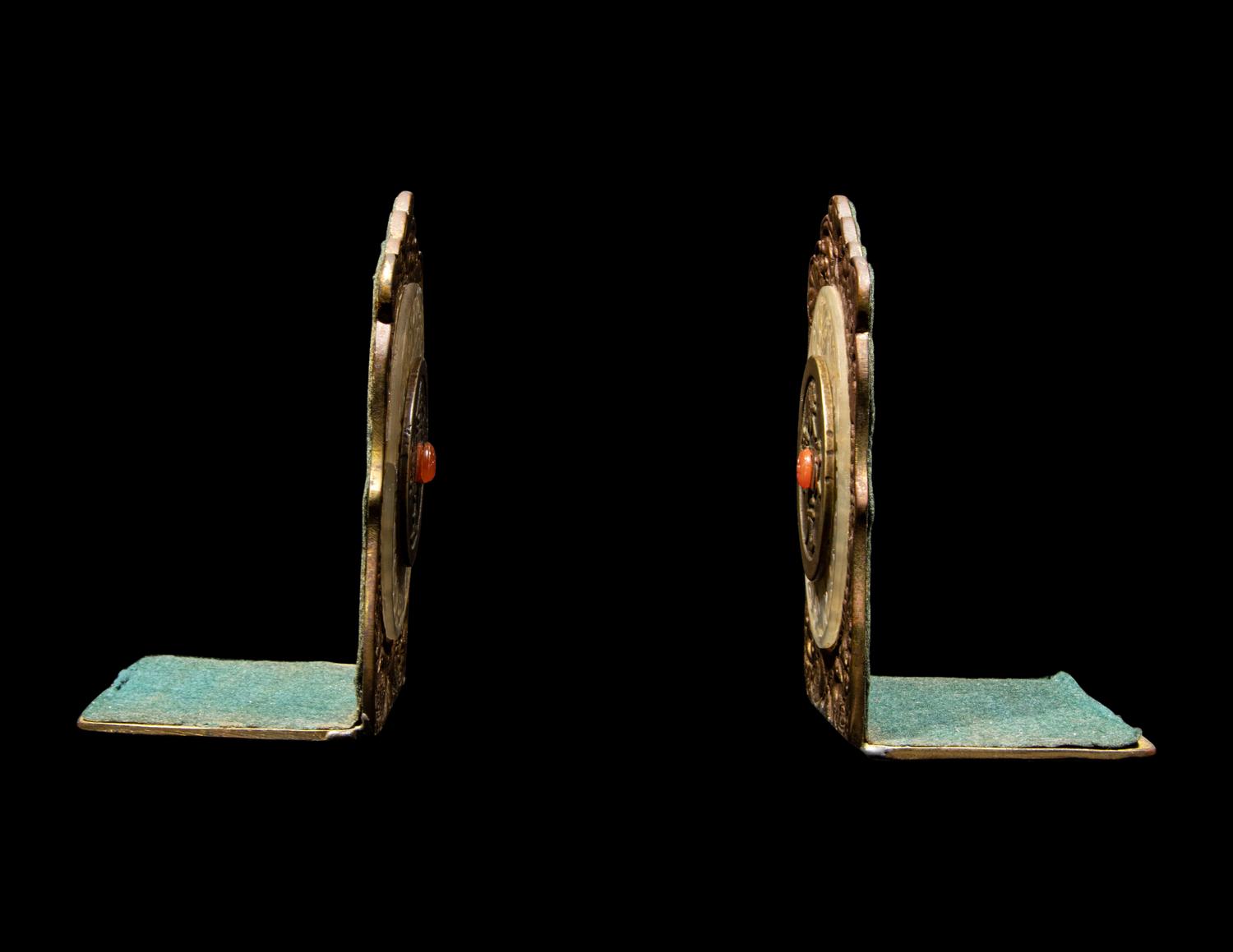 Three Chinese Bronze and Brass Scholar's Objects