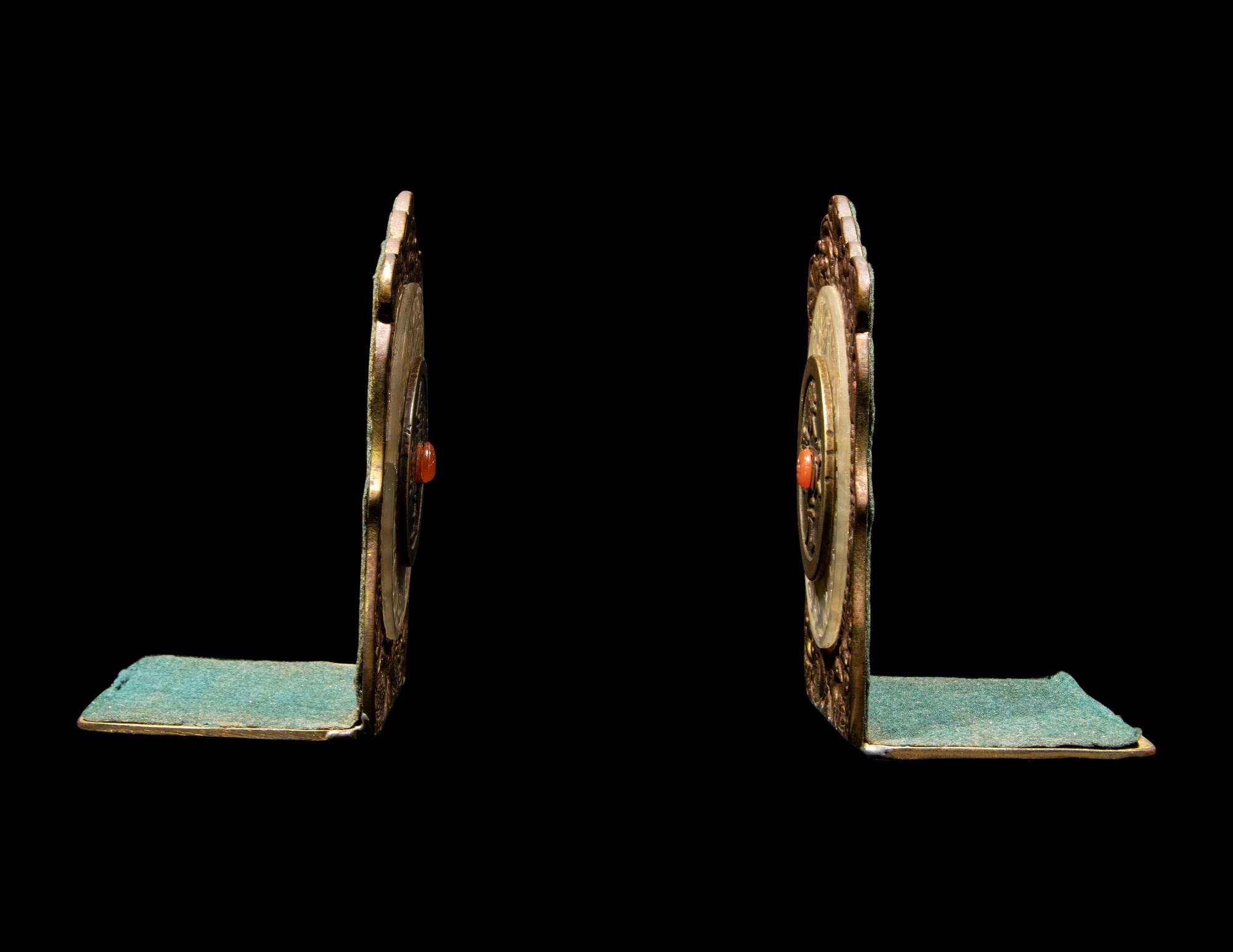 Three Chinese Bronze and Brass Scholar's Objects