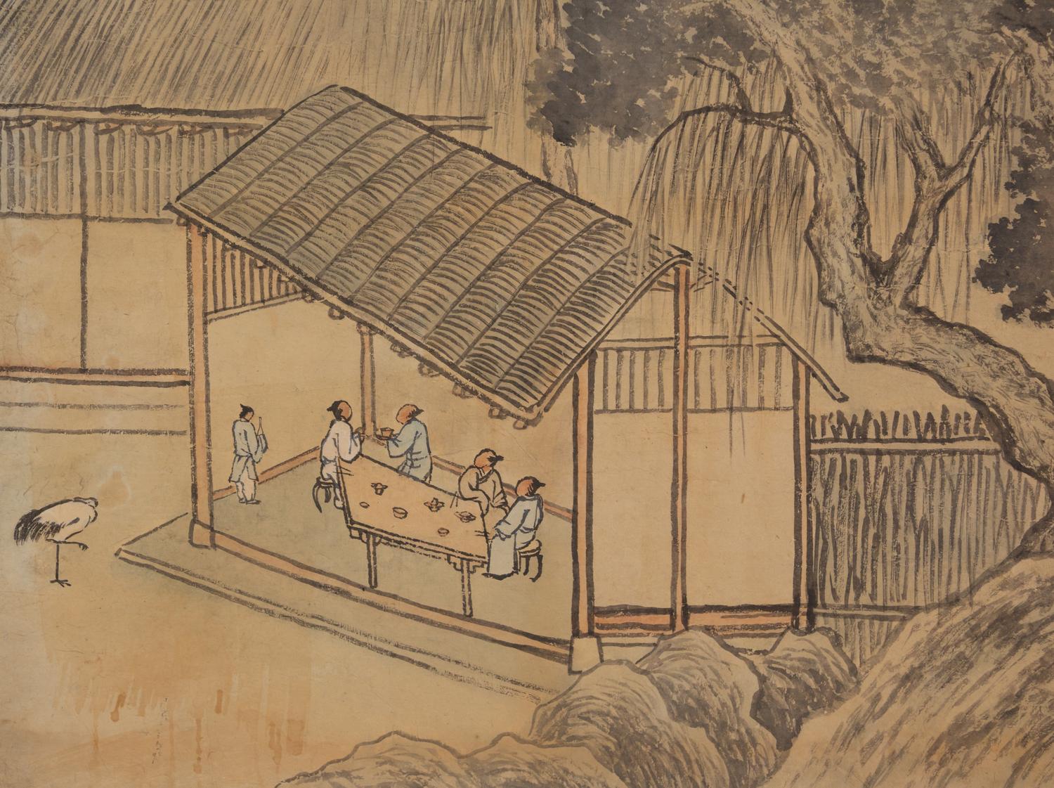 A Japanese Two-Panel Screen