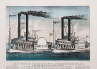 CURRIER & IVES Sight: 10 3/4 x 14 1/2 inches.