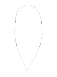 KALO, STERLING SILVER LONG NECKLACE
