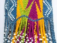 Osage Finger-Woven Wool Sashes, with Arrow Design
