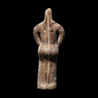 A Syrian Terracotta Female Figure