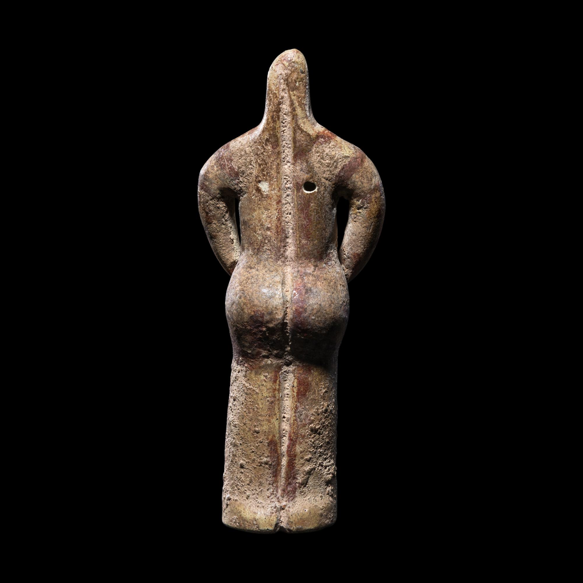 A Syrian Terracotta Female Figure