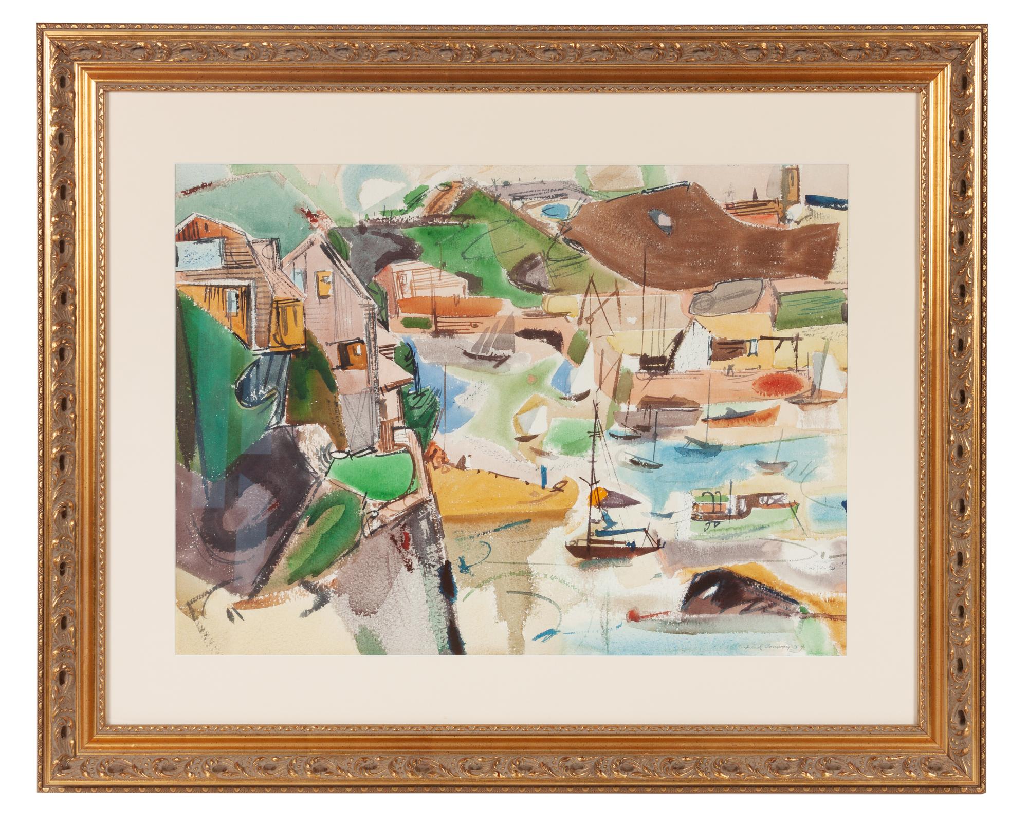 Harbor Scene, 1954