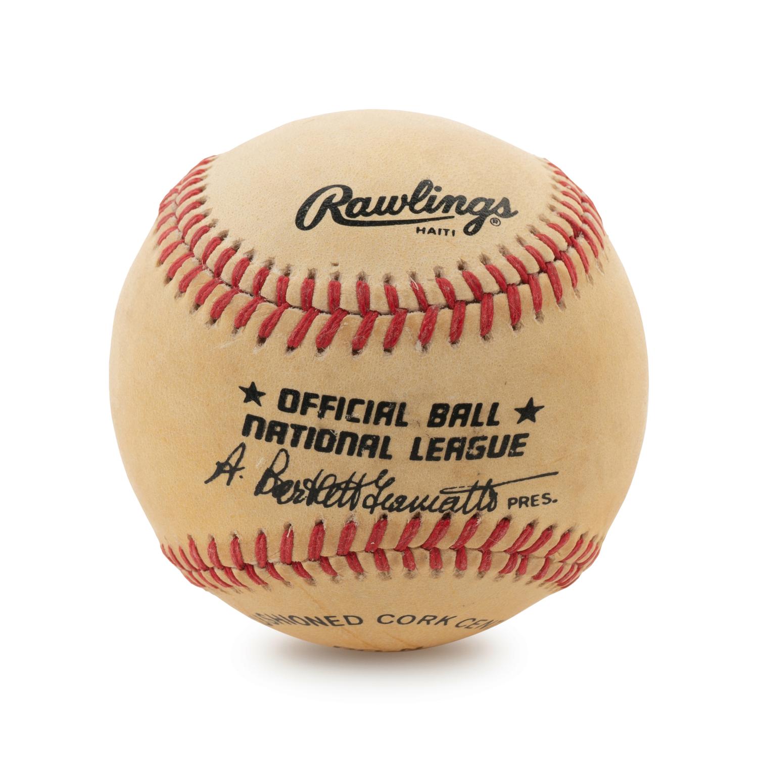 A Hank Aaron Signed Autograph Baseball (BAS Beckett Authentication Services Certified),