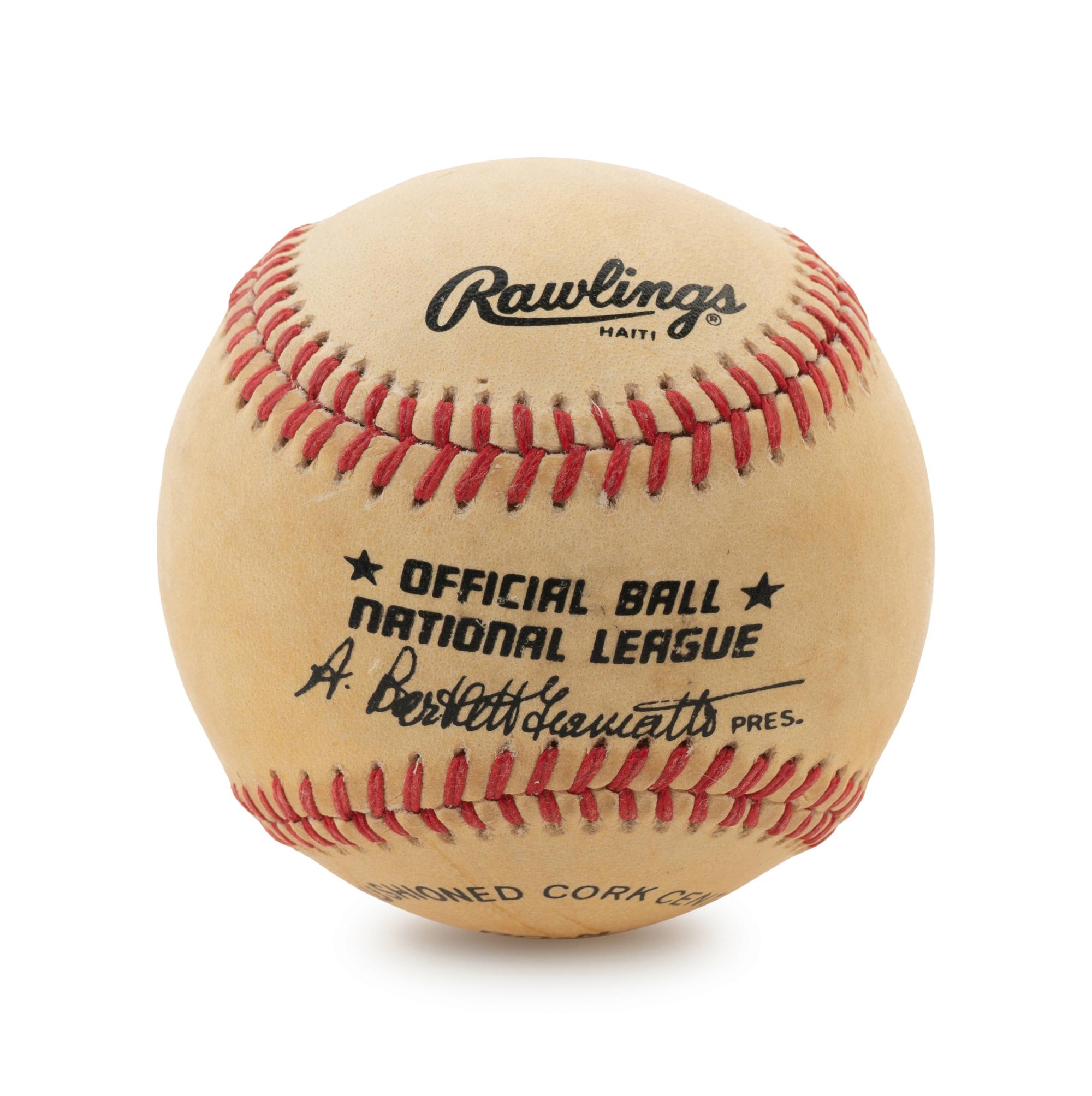 A Hank Aaron Signed Autograph Baseball (BAS Beckett Authentication Services Certified),