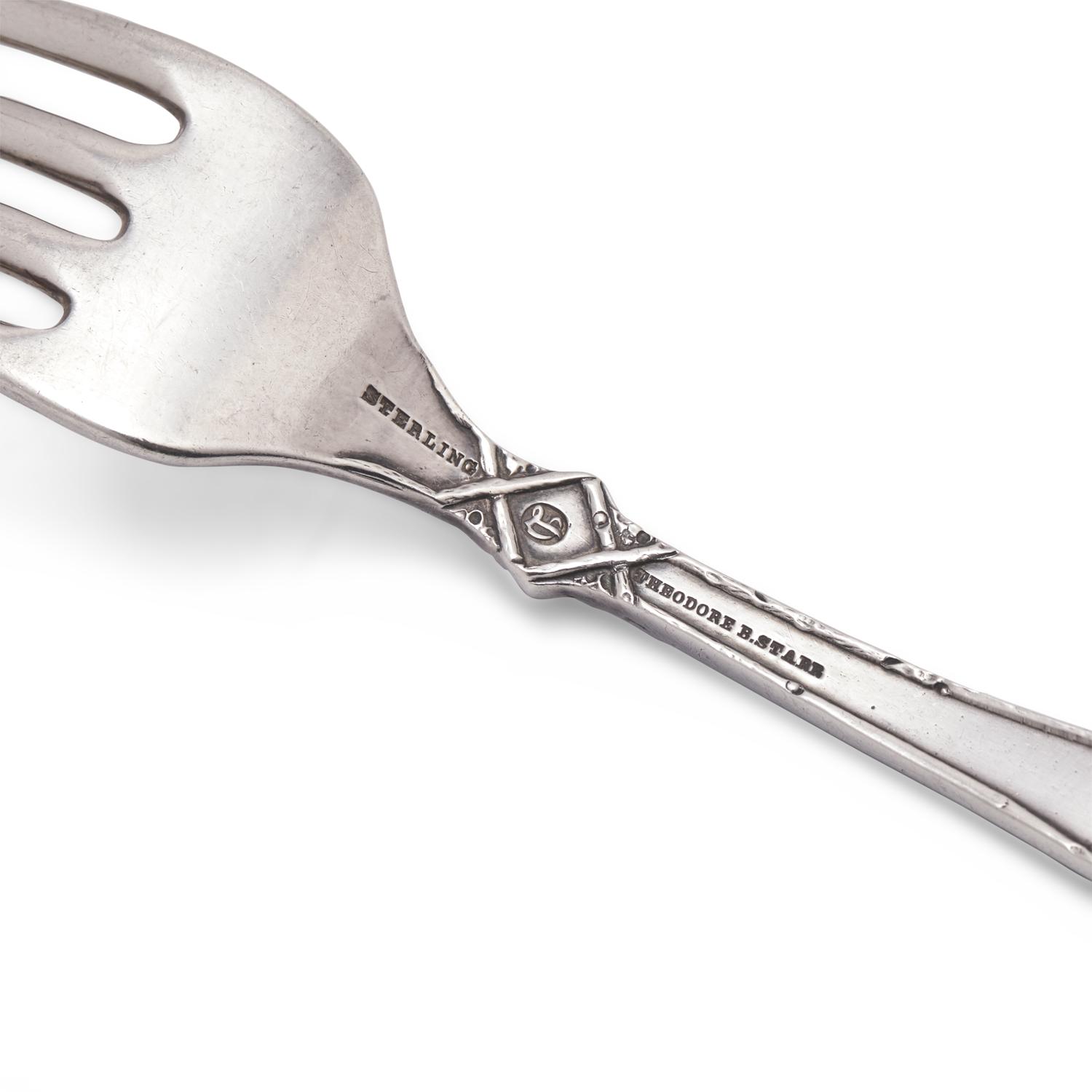A Sterling Silver Floral Flatware Service