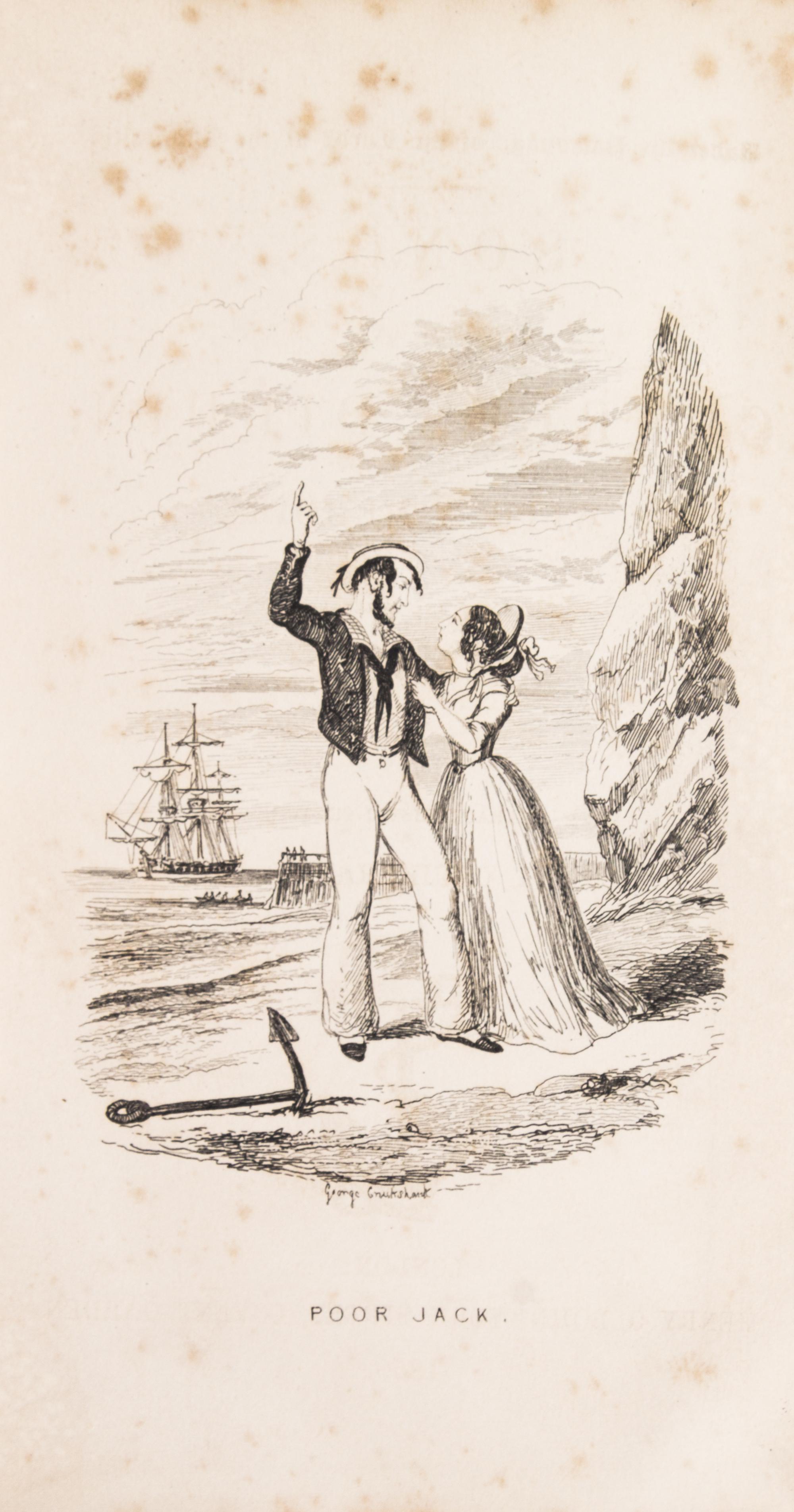 (SEAFARING) Four books pertaining to life as a mariner. Nineteenth century, cloth bound.