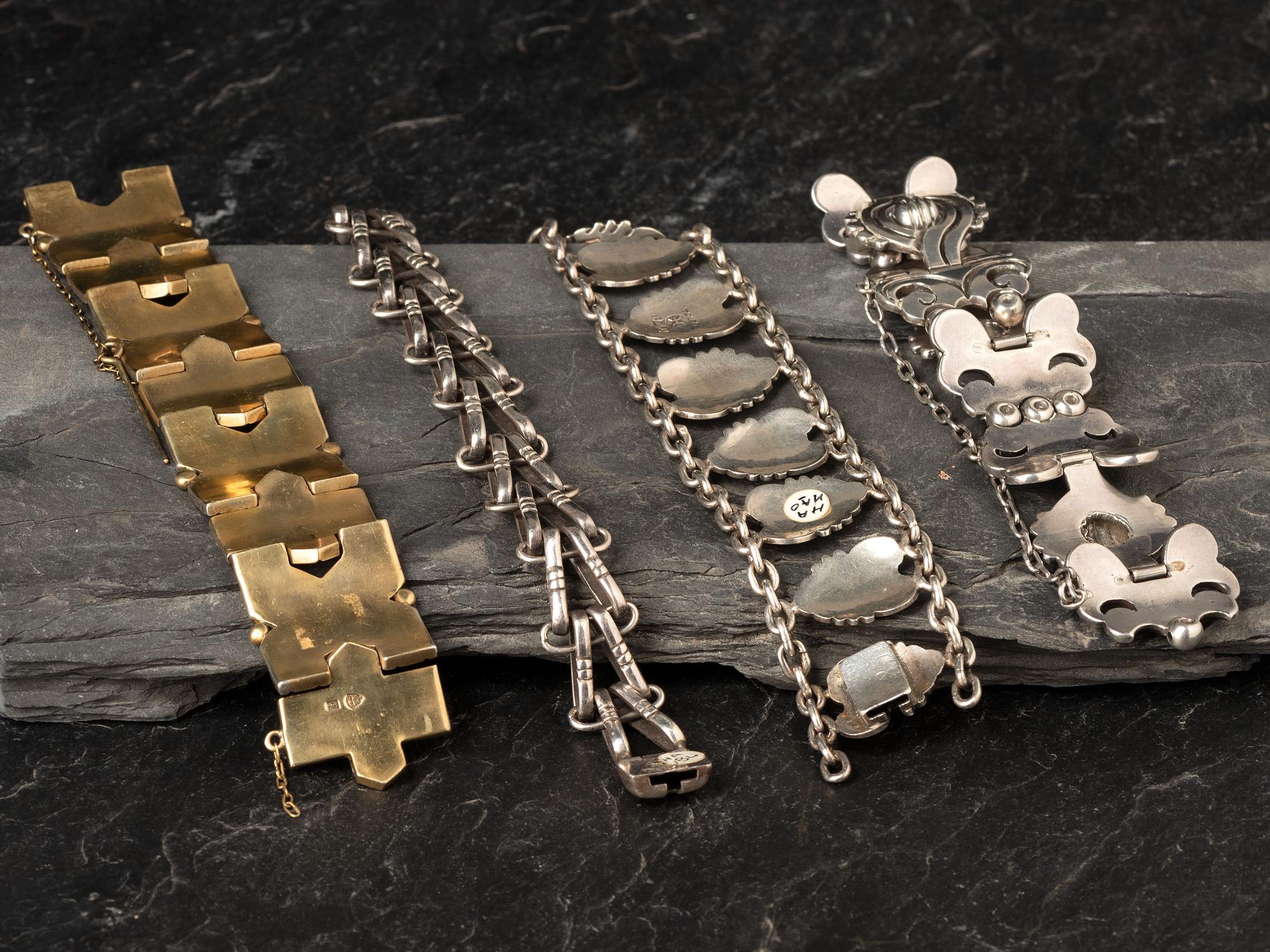 Taxco Silver Link Bracelets