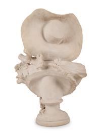 A Composition Bust of a Lady