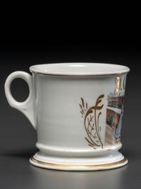 A Pharmacist's Porcelain Occupational Shaving Mug