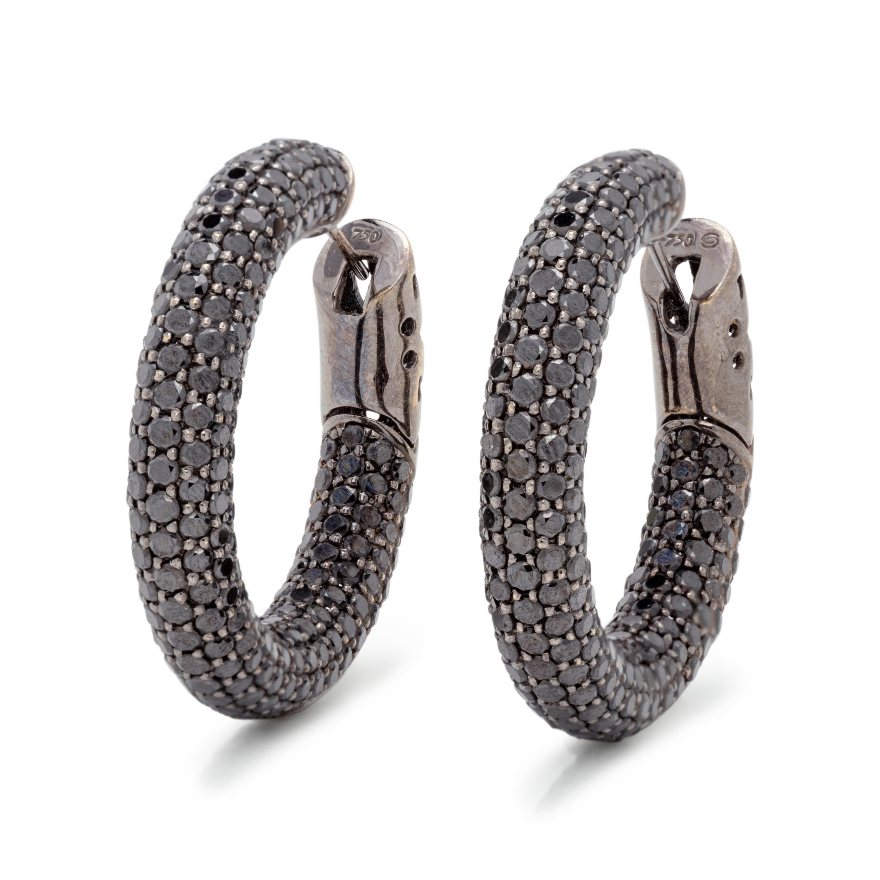 BLACK DIAMOND HOOPS