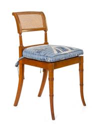 A Set of Six Regency Style Dining Chairs