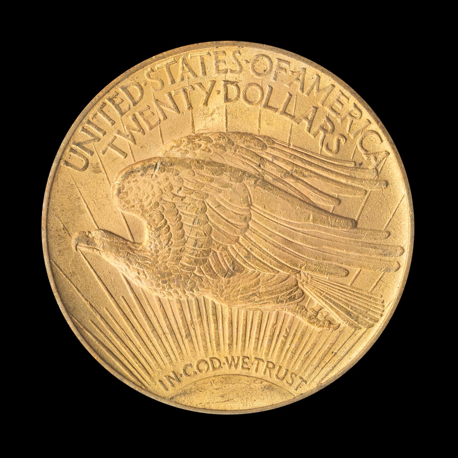 A United States 1913 St. Gaudens $20 Gold Coin