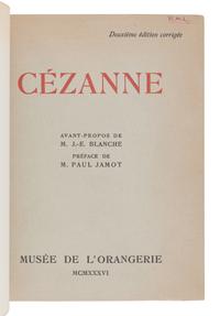 [ART REFERENCE & EXHIBITION CATALOGUES]. A group of 4 reference works and exhibition catalogues about French artists, comprising: