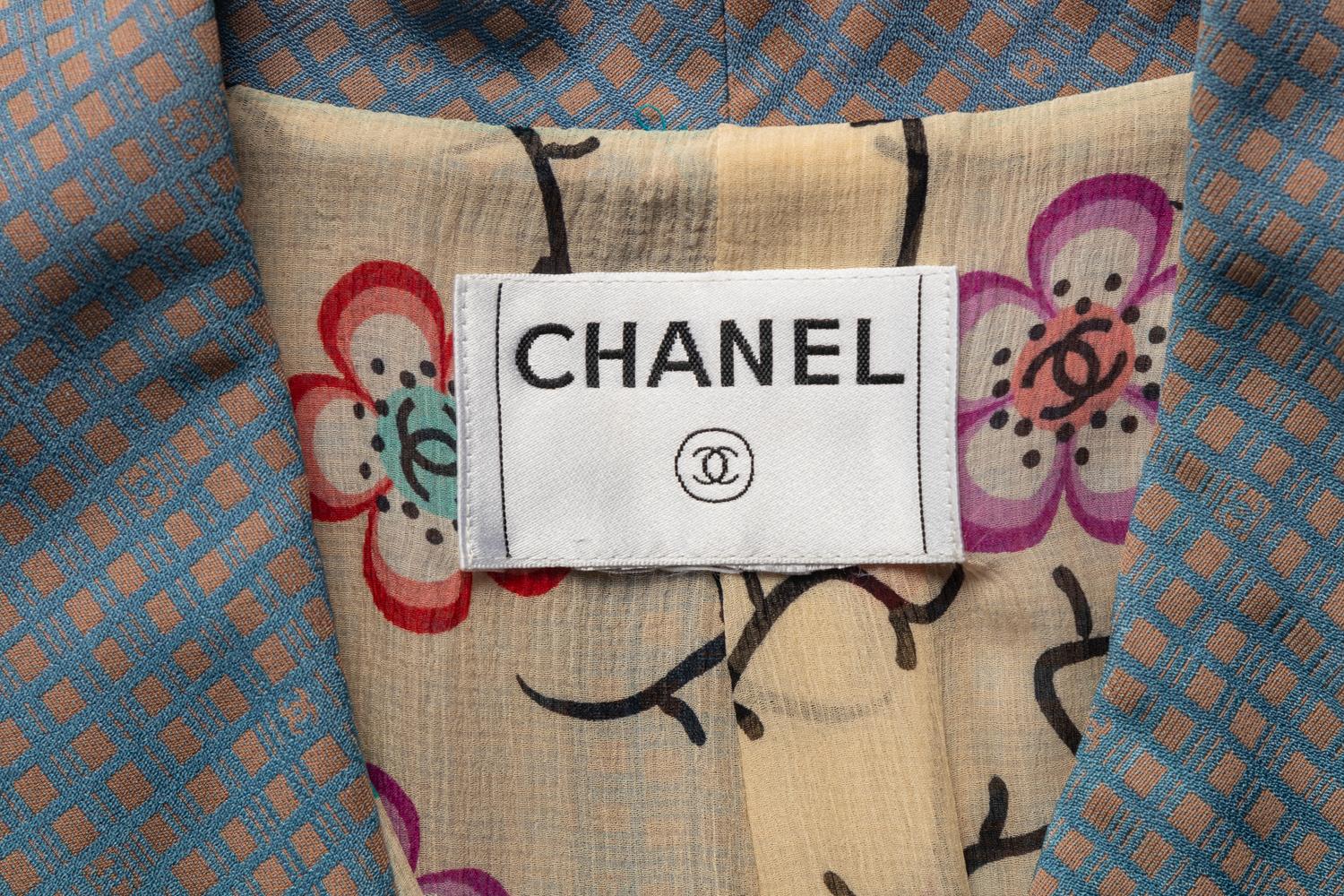 Chanel Floral Silk Ensemble