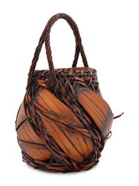 A Bamboo Flower Arranging Basket