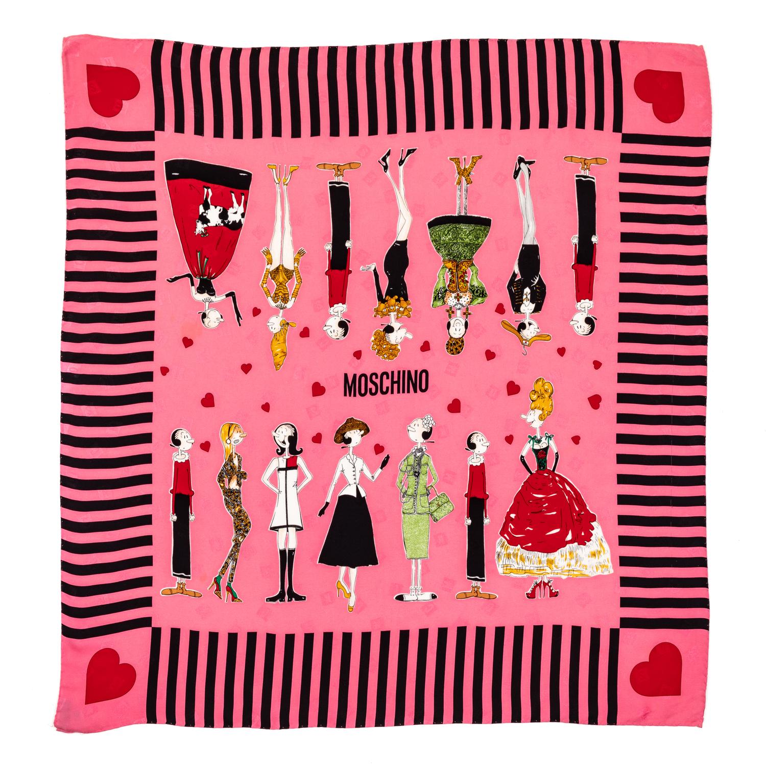 Moschino Scarf, 1990s