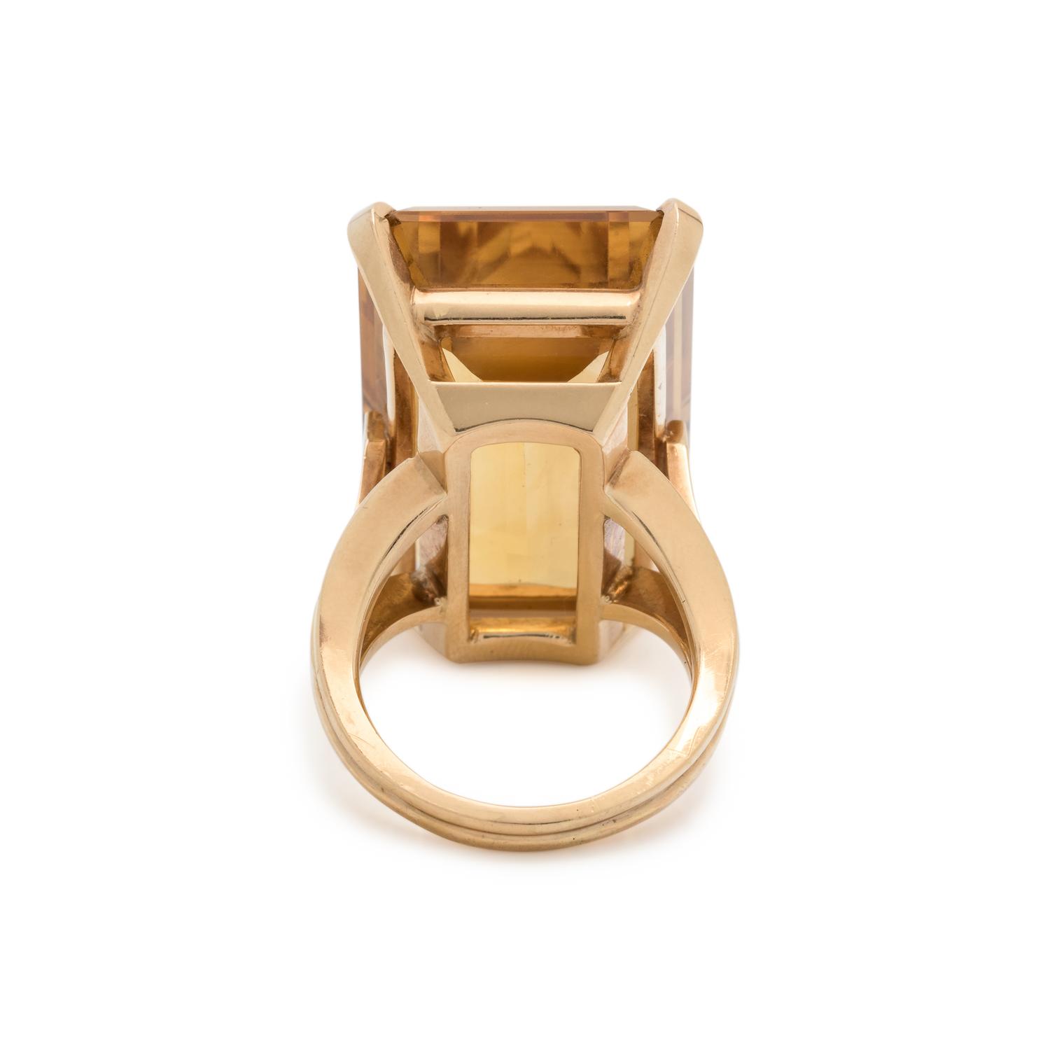CITRINE RING