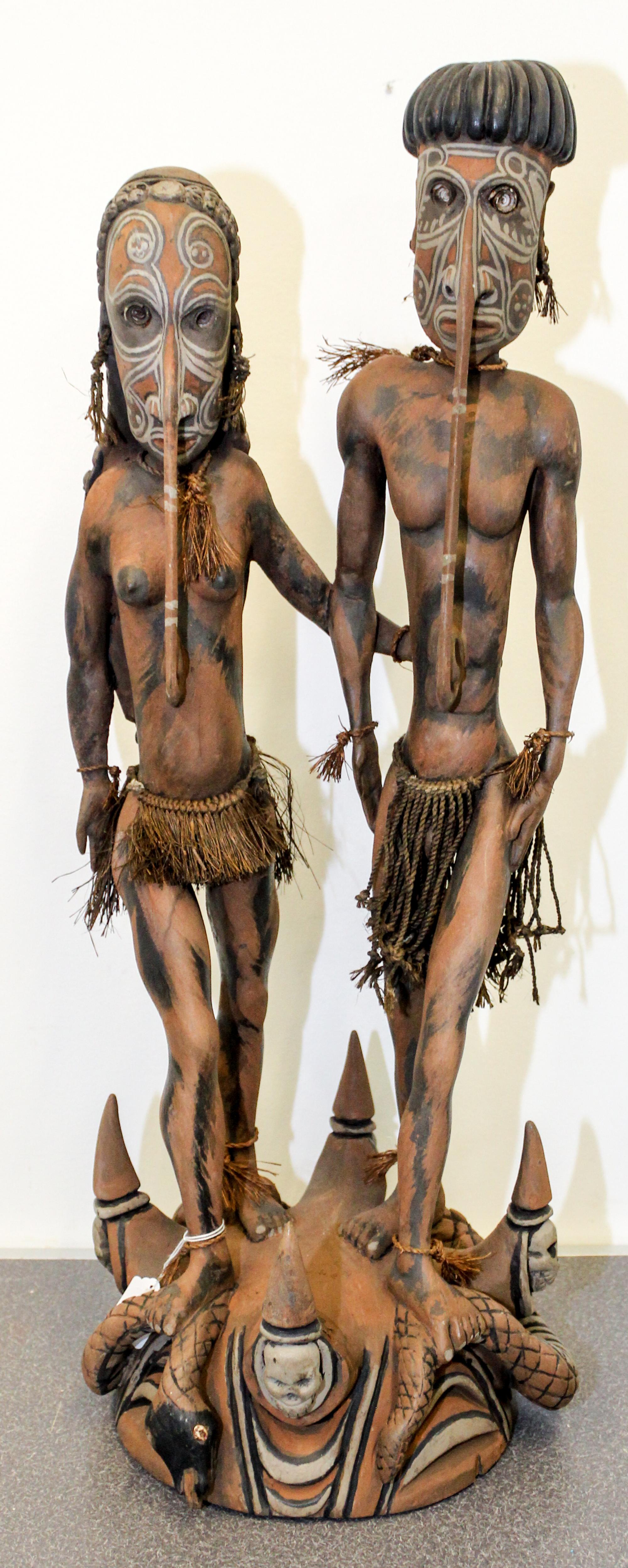 Alois Sukundimi, (Torembi Village, Papua New Guinea, 20th Century), Butterfly Bride and Groom
