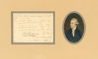 [Literature] Gibbon, Edward. Autograph Note, signed