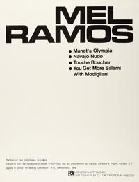Mel Ramos ( complete portfolio of four prints with original cloth case)