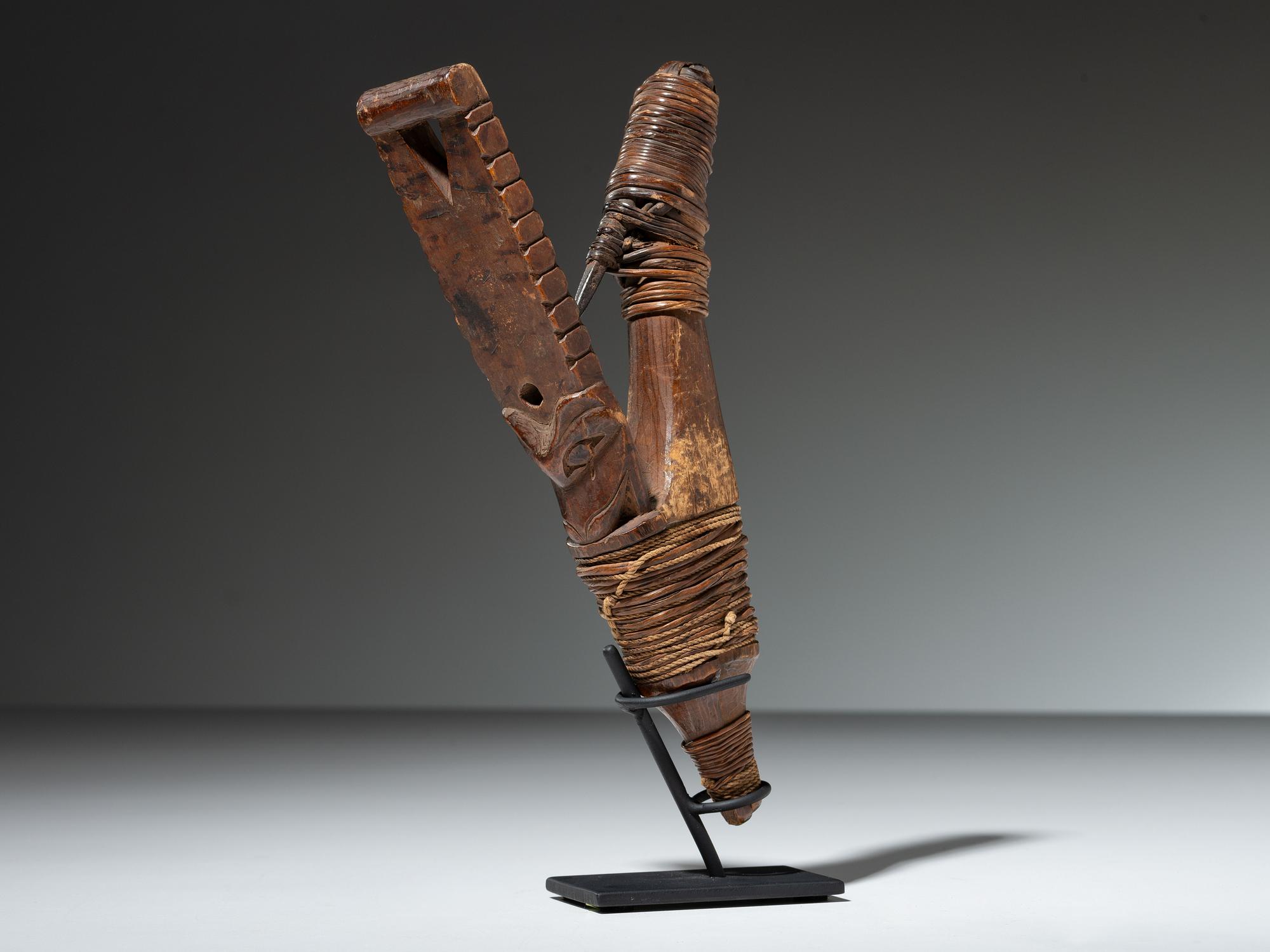 Tlingit Figural Halibut Hook