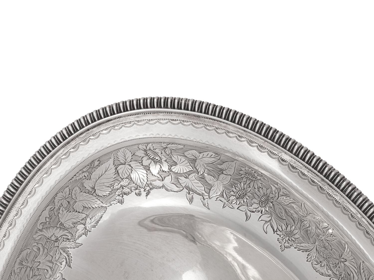 A George III Silver Fruit Basket