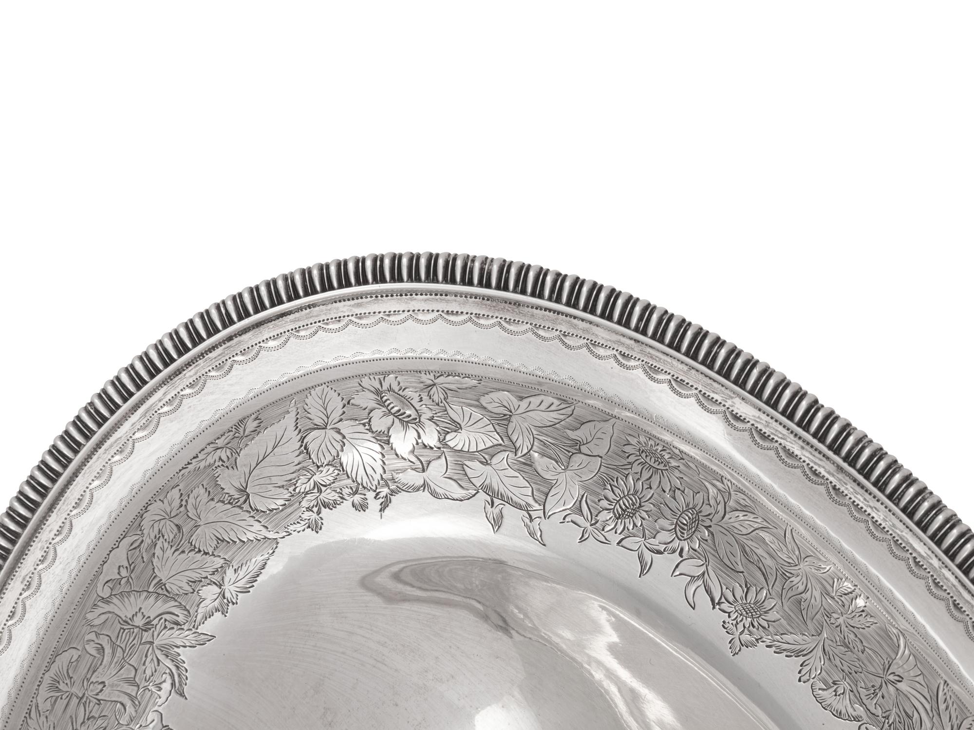 A George III Silver Fruit Basket