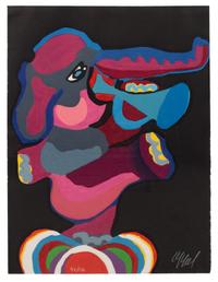 Karel Appel, (Dutch, 1921-2006), Circus (Volume II), 1978 (a group of ten prints)