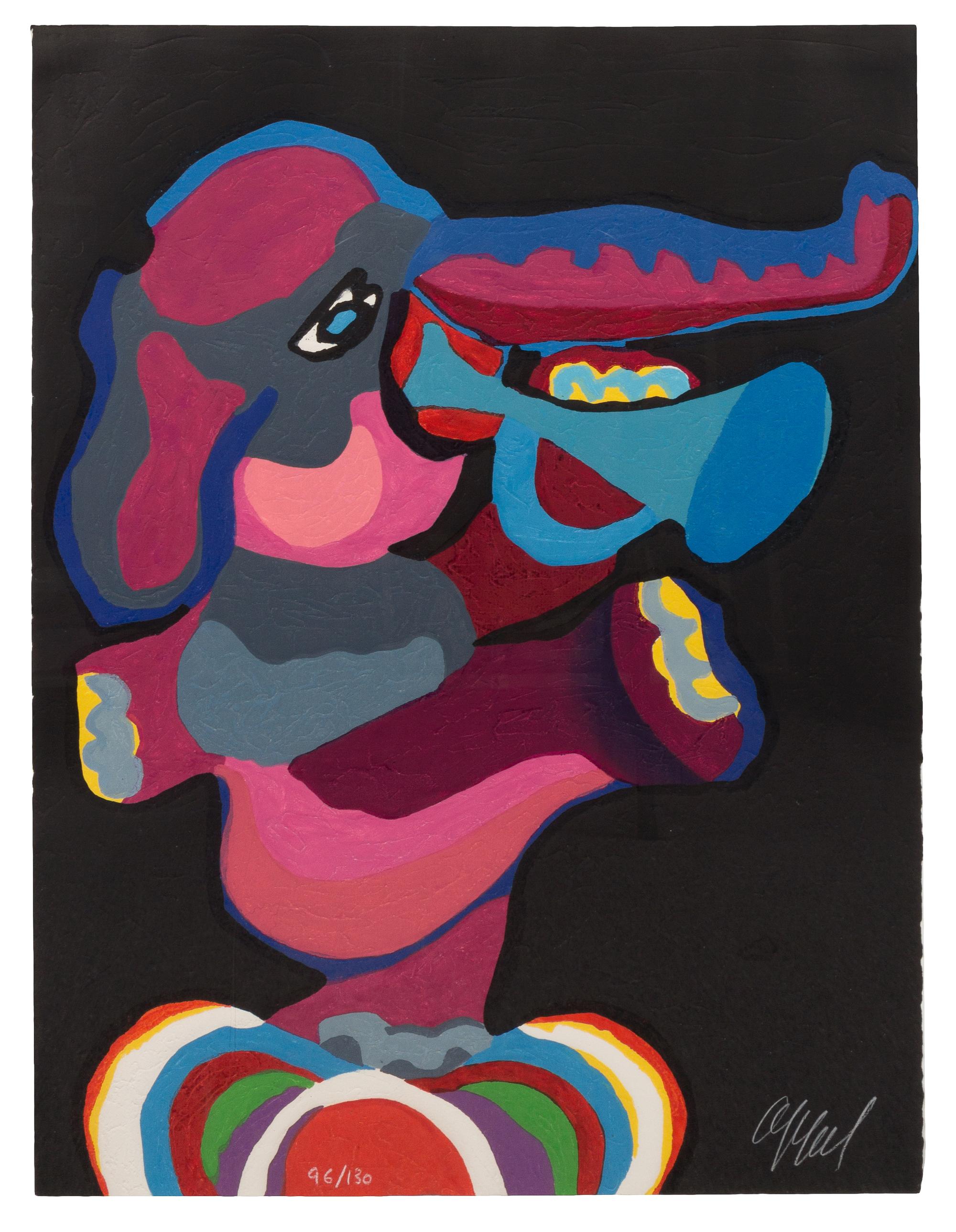 Karel Appel, (Dutch, 1921-2006), Circus (Volume II), 1978 (a group of ten prints)
