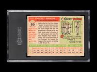A 1955 Topps Jackie Robinson Baseball Card No. 50 (SGC 4 VG-EX)