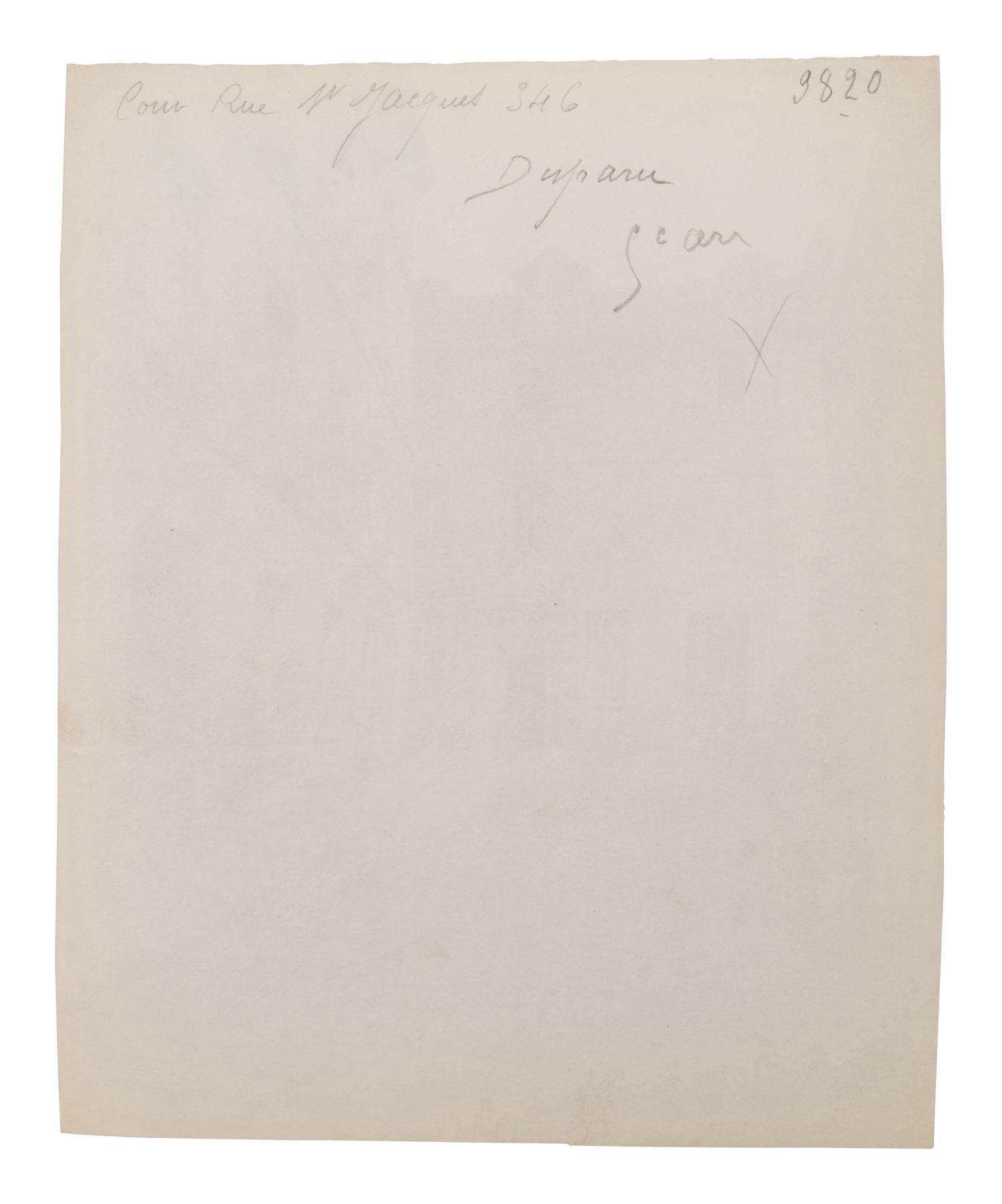 A group of three photographs ( Cour, rue Saint-Jacques 346, disparu, 5e arrondissement , 1900; Saint-Severin - rue Saint Séverin , 1905-1906; Coin, rue Norvins et des Saules , 1925)