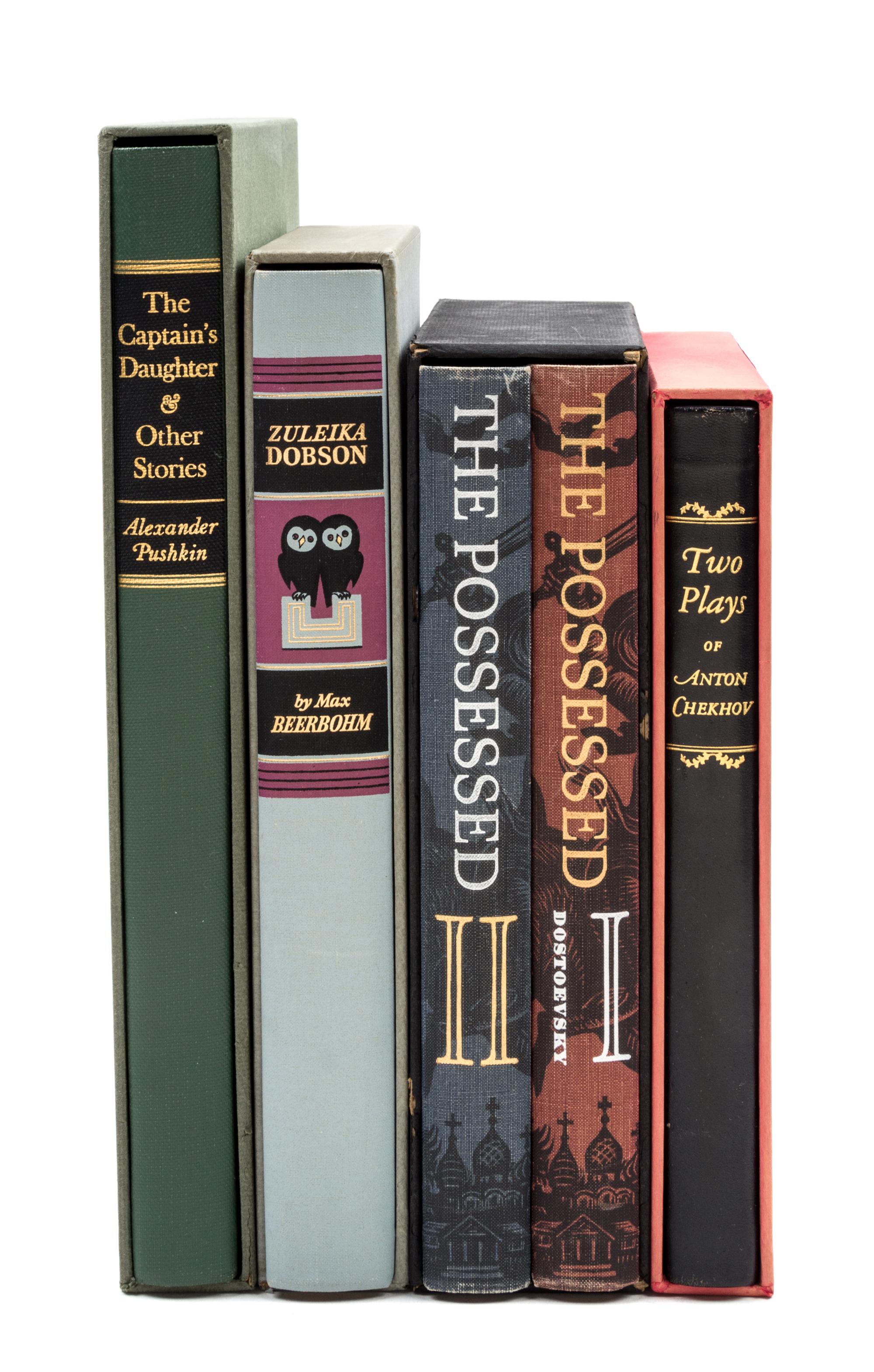 (LEC) RUSSIAN LITERATURE. 14 works in 16 vols.