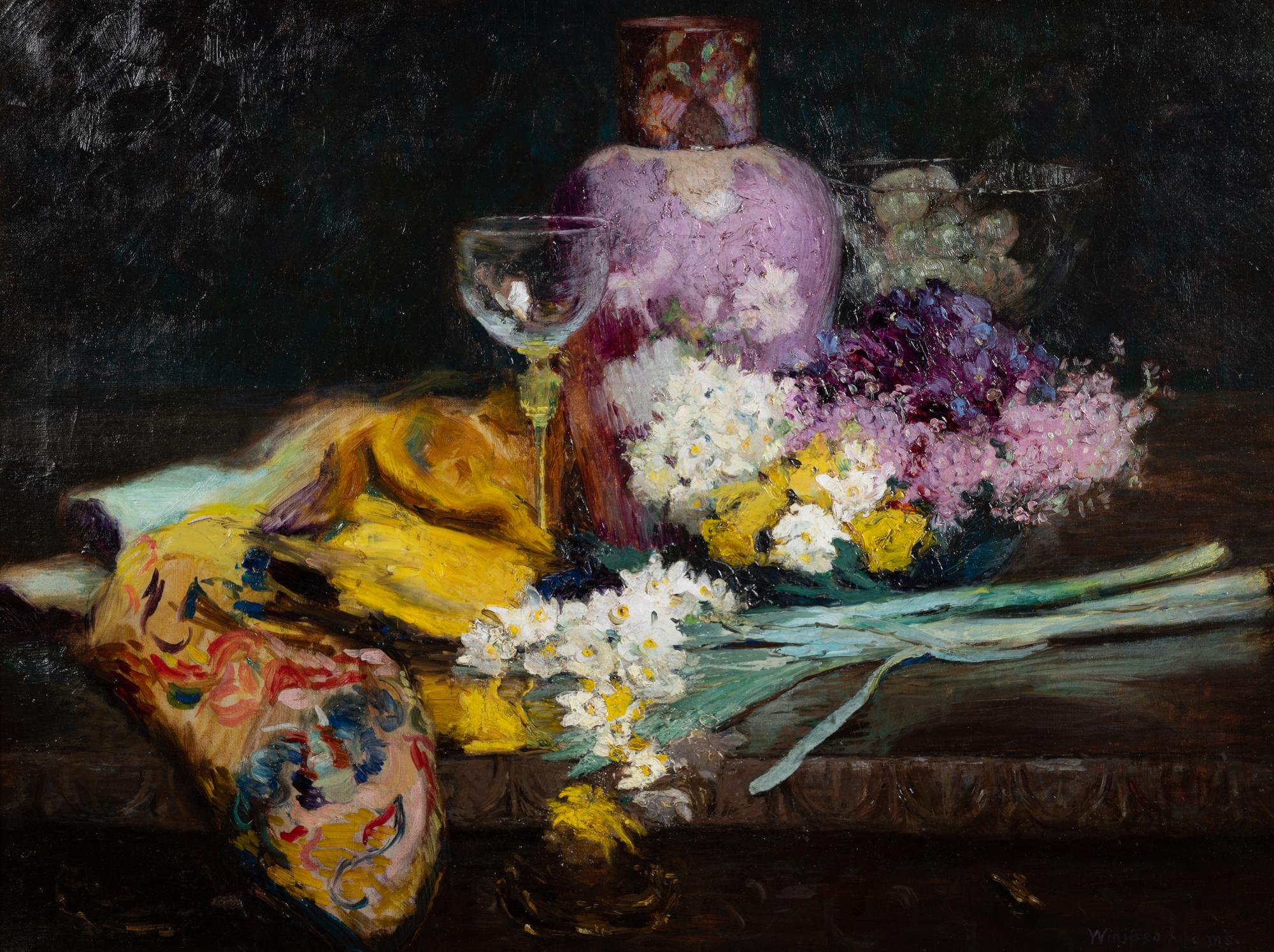 Still Life with Lilac and Narcissus