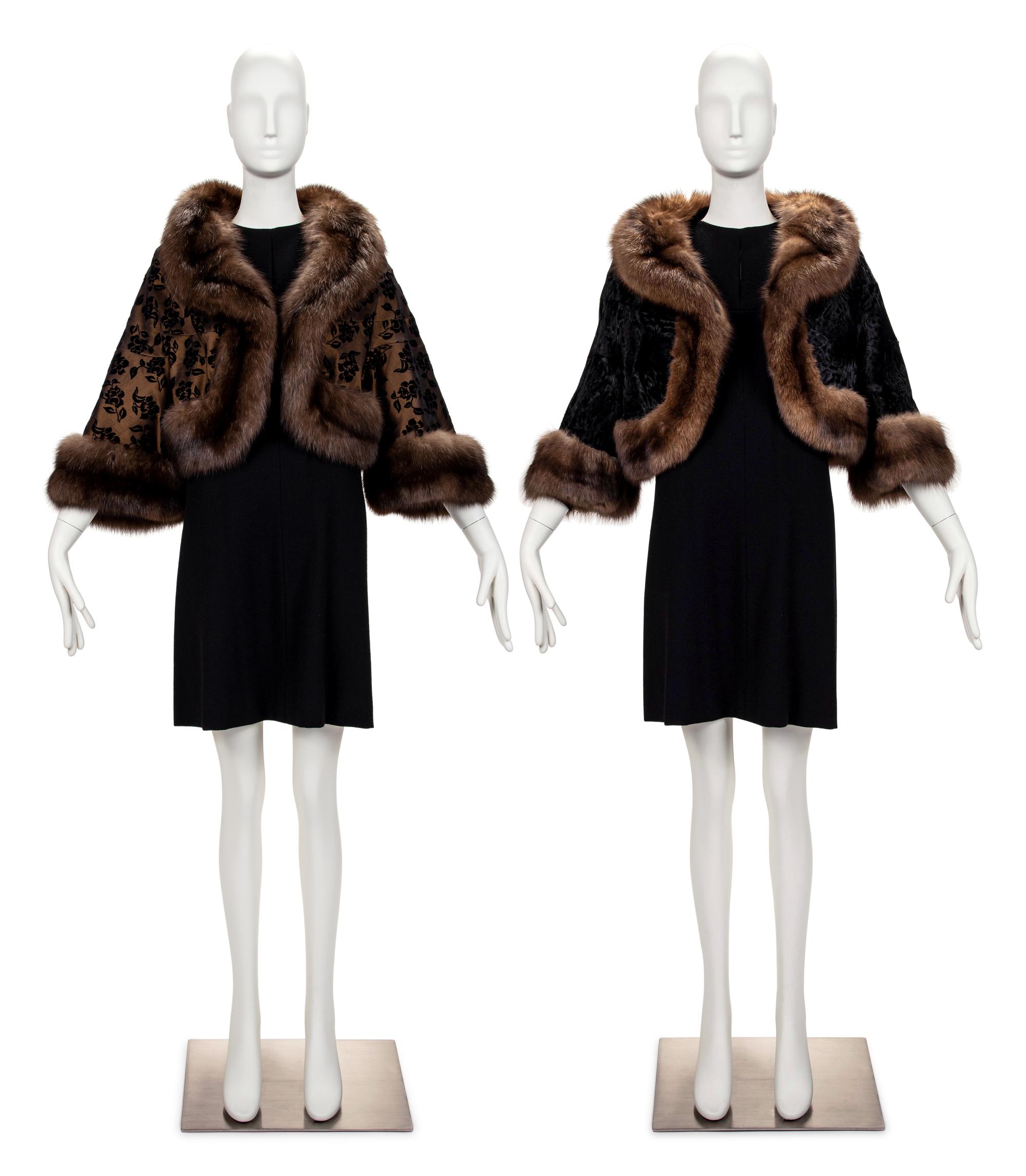 Two Mouratidis Fur Jackets
