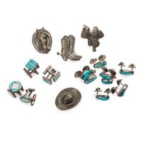 An Assortment of Navajo, Zuni, and Southwestern-Style Jewelry Items