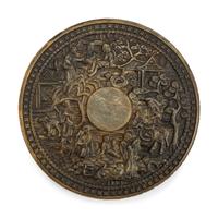 A Collection of Sixteen Continental Carved Wood Boxes