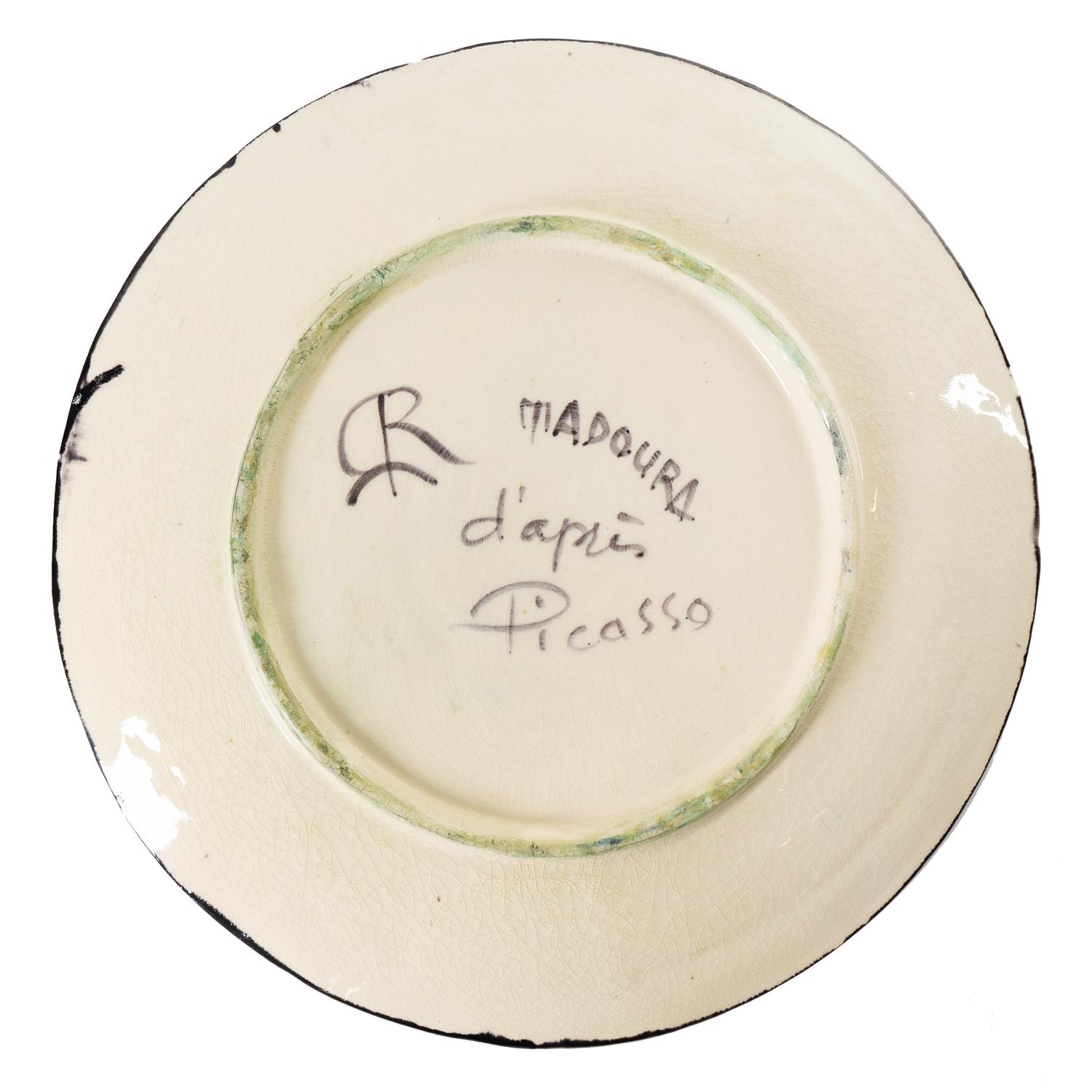 Service Visage Noir (the complete set comprising one dish and 12 plates, A.R. 35-47)