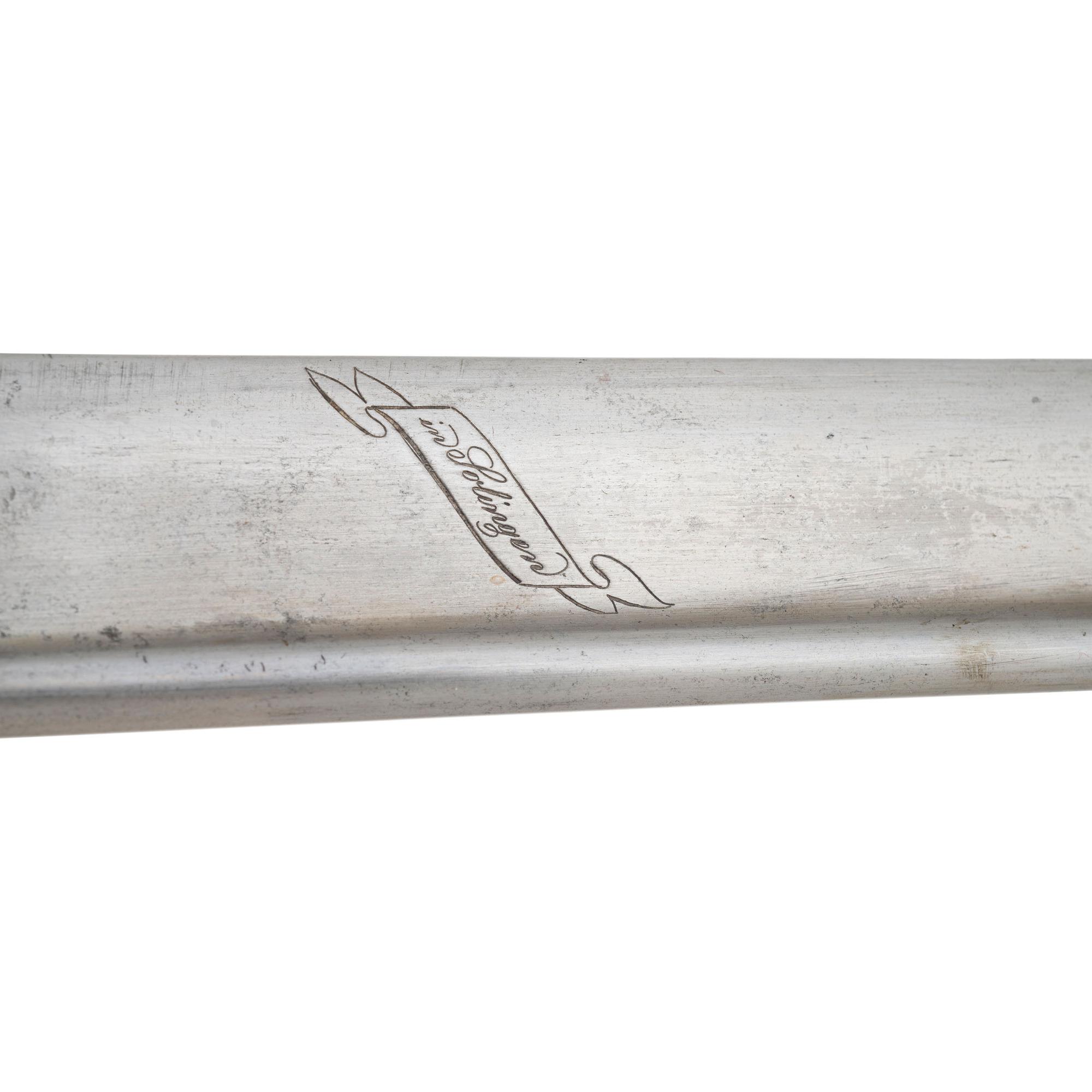 PDL British 1821 Pattern Sword Inscribed to Capt. Frank Chamberlain - 125th New York Volunteers - WIA at Gettysburg
