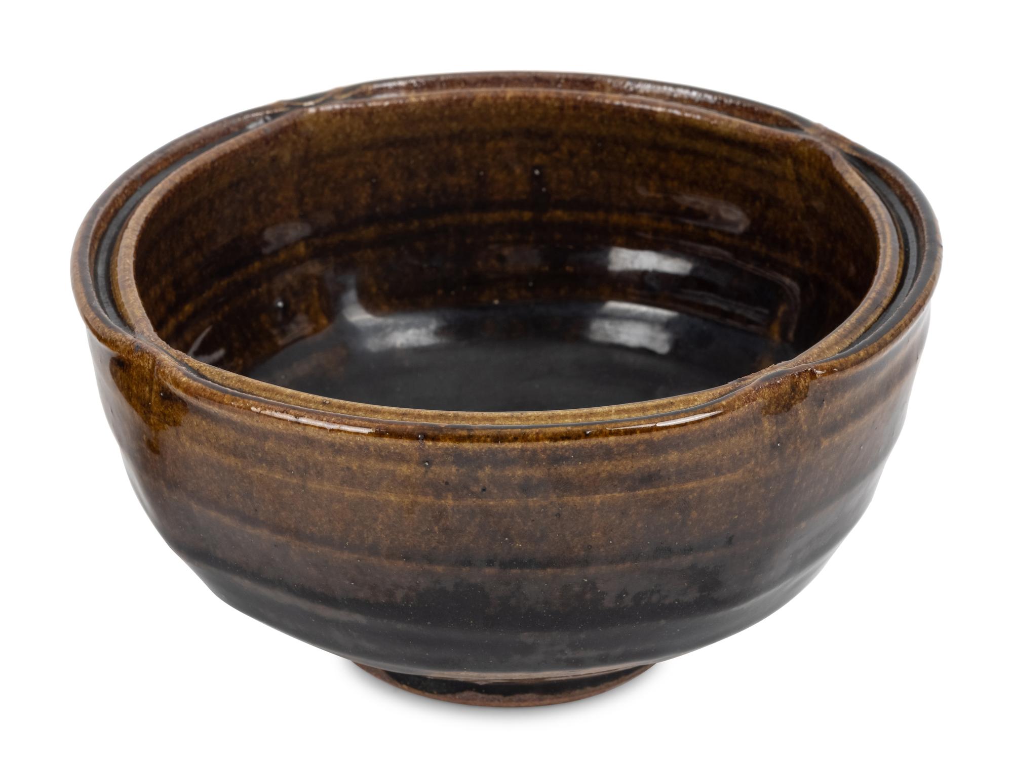 Two Bowls with Pinched Vase