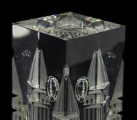 A Steuben Glass The Tower Sculpture by Eric Hilton