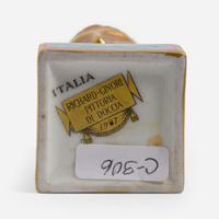 Gio Ponti (Italian, 1891-1979) Porcelain Card Holder, Richard Ginori, Italy, 1927