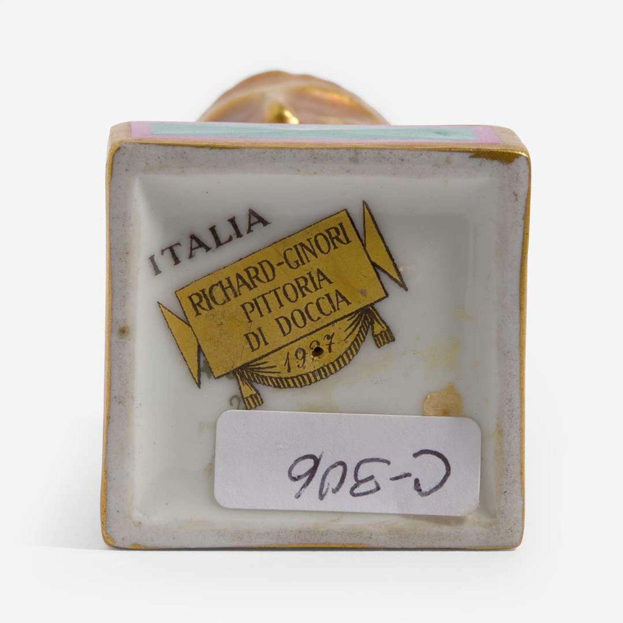 Gio Ponti (Italian, 1891-1979) Porcelain Card Holder, Richard Ginori, Italy, 1927